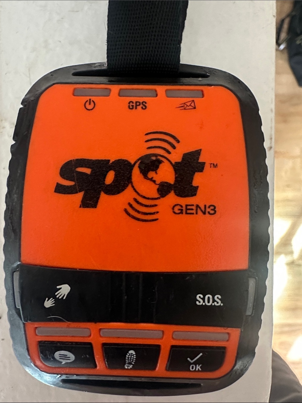 Gen3 Orange GPS Satellite Messenger - SOS Tracking